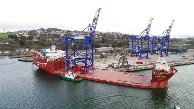 Liebherr prepares to ship three STS cranes to Puerto Rico.jpg